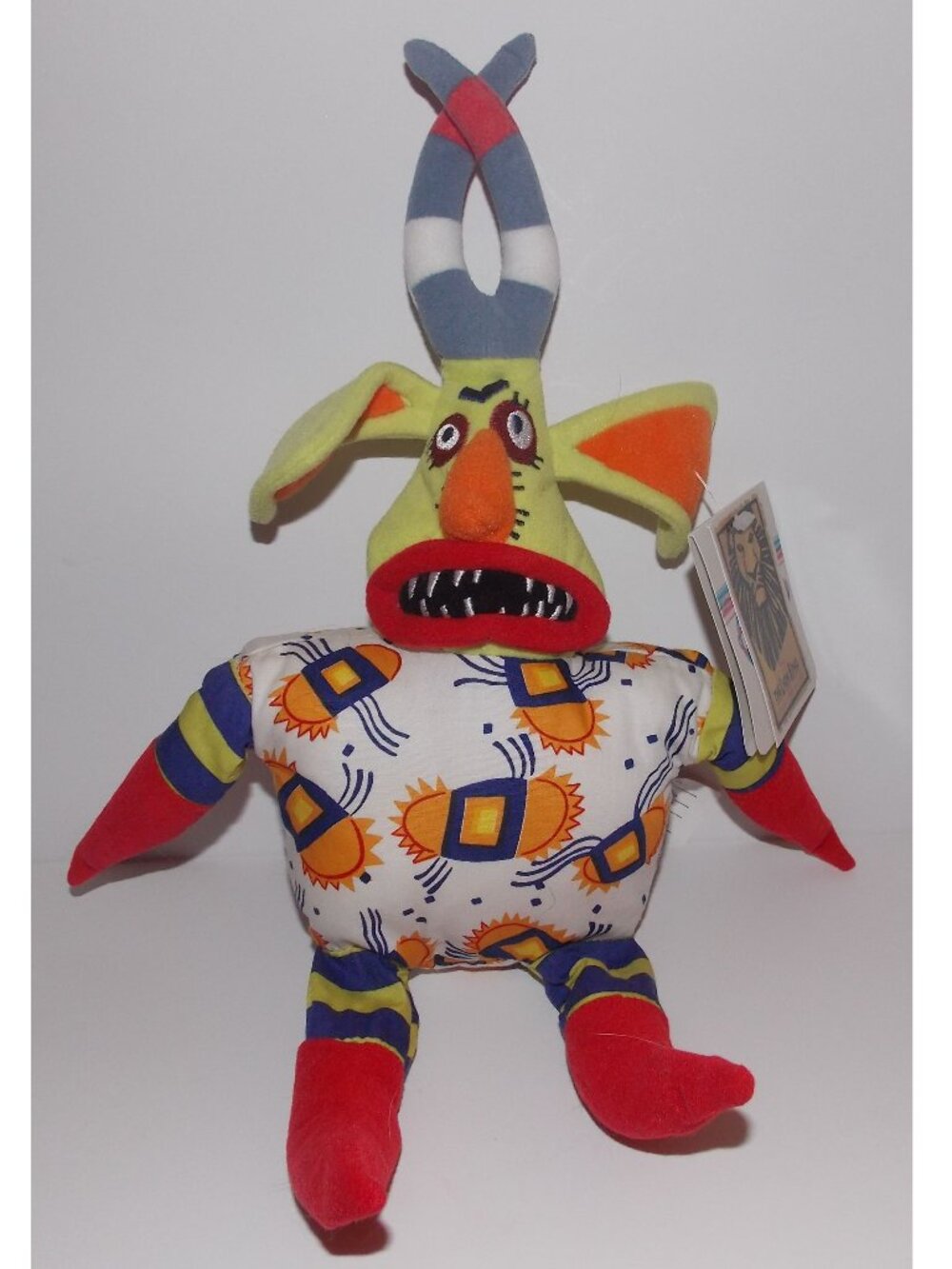 Trickster 5 Bean Bag Plush 14in Lion King Stage Show Disney Stuffed Animal Tags